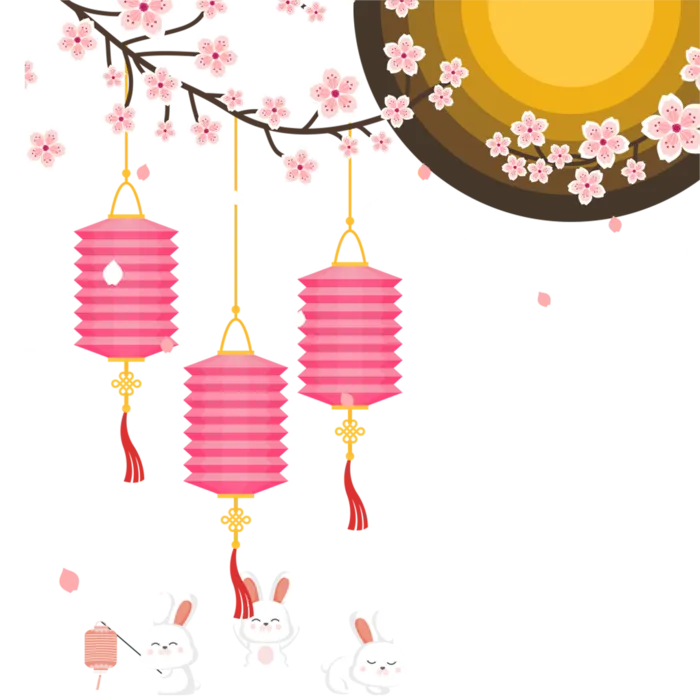 中秋节卡通.