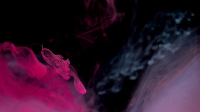 墨水, 颜色, 那, 水下, 撕裂, 抽烟, 背景, 宏观