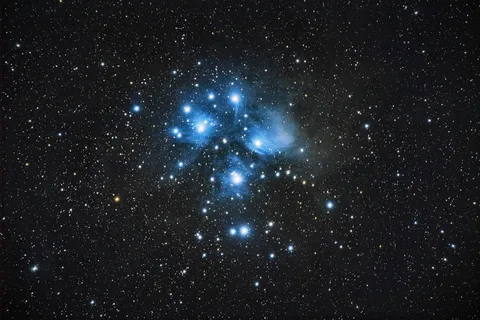 天空繁星星座图片