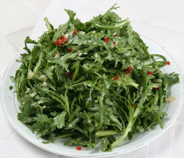 48蒜茸茼蒿-乡村小镇