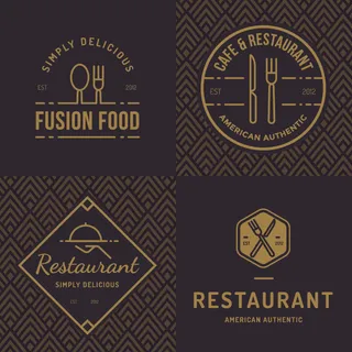 手绘Logo标志素材