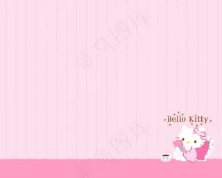 可爱hello kitty桌面图片