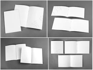 空白画册效果设计图片