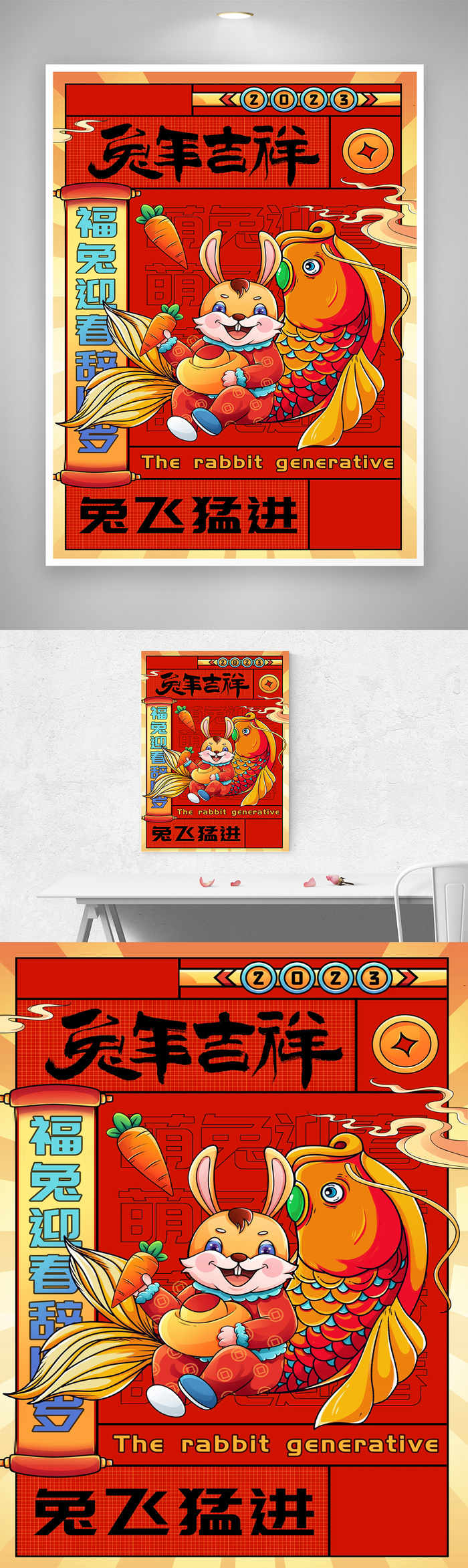 传统2023兔年春节活动图片