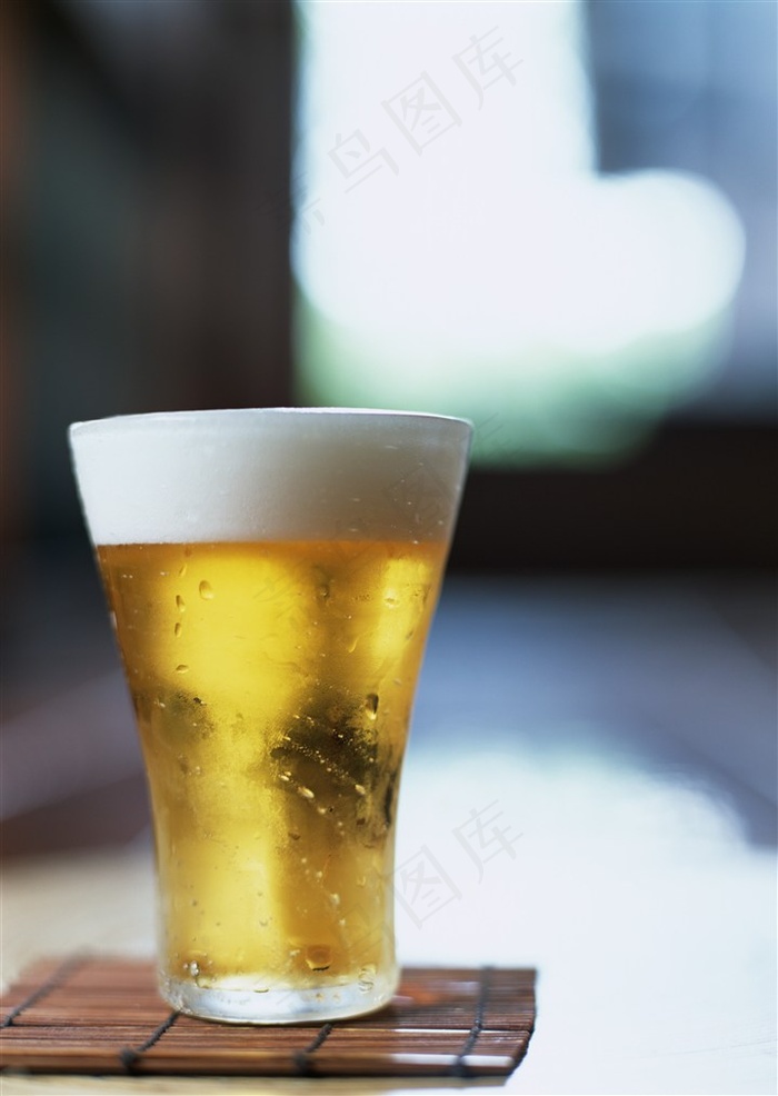 啤酒特写图片素材