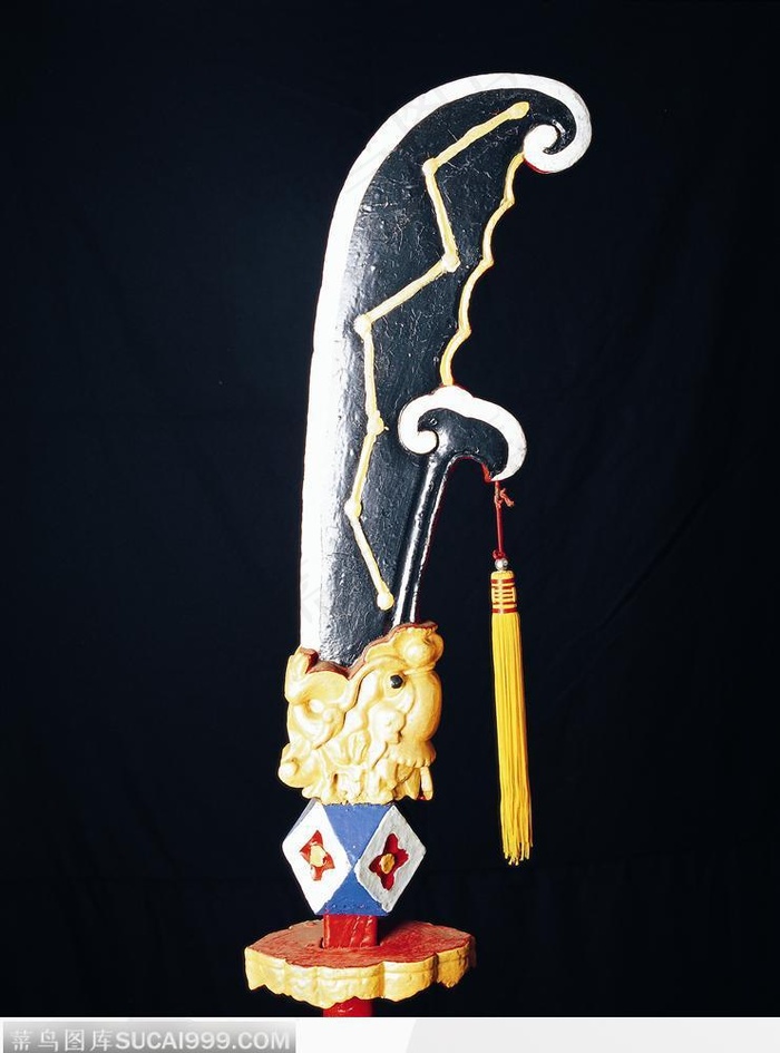 奉神器物-褐色的大刀