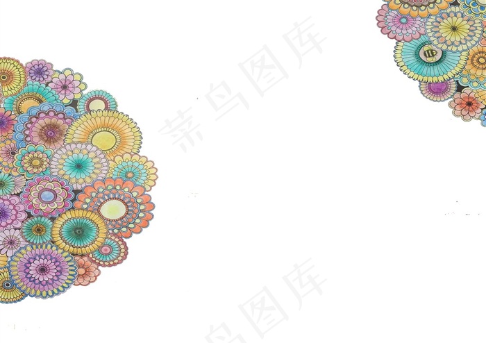 秘密花园花纹边框