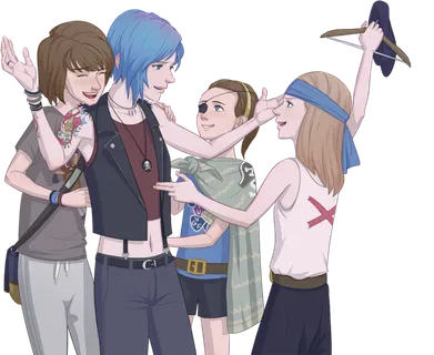 卡通人物朋友卡通简笔