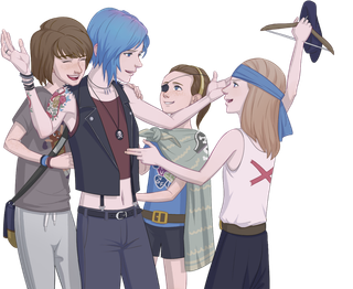 卡通人物朋友卡通简笔