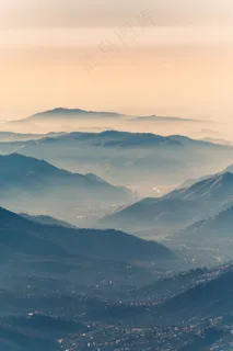 连绵群山唯美风景图片 连绵群山唯美风景图片