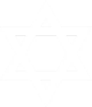 红大卫 PNG 犹太明星 PNG免抠