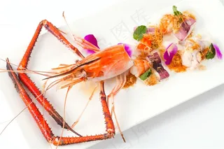 美味的大虾高清图片