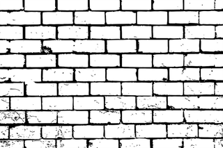 砖墙背景-垃圾摇滚-石工-矢量图像-