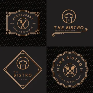 免抠餐饮标签设计