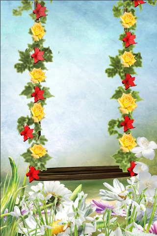 花卉花朵背景风景