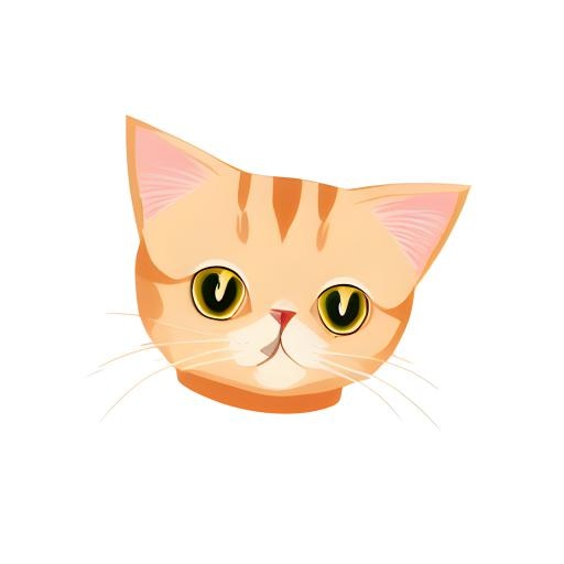 猫动物免抠(2048x2048)