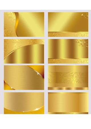 金色免扣渐变背景高清元素