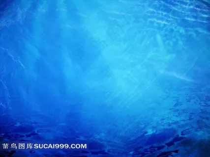 蓝色深海背景图片 蓝色深海背景图片