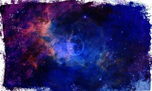 炫彩魔幻宇宙星空背景高清图片 炫彩魔幻宇宙星空背景高清图片