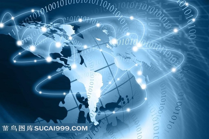 全球数码科技背景
