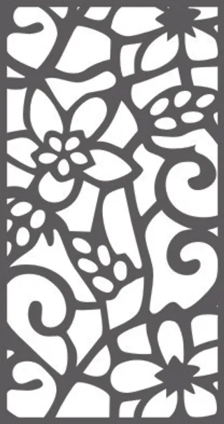 雕刻 田园 镂空 现代 边框