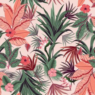 花卉唯美手绘花朵面料纹理手机壳布料面料印花服装矢量图案素材