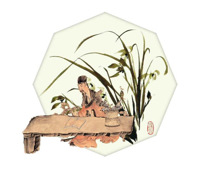 古风国画人物画像