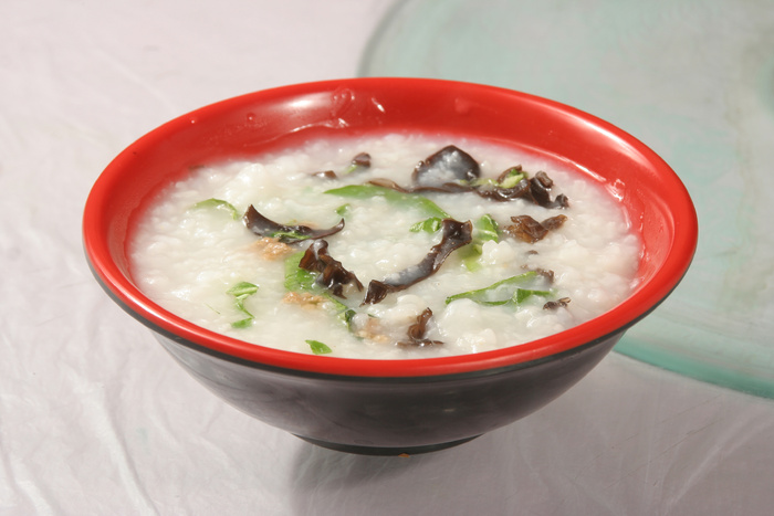 蔬菜木耳粥 (1)