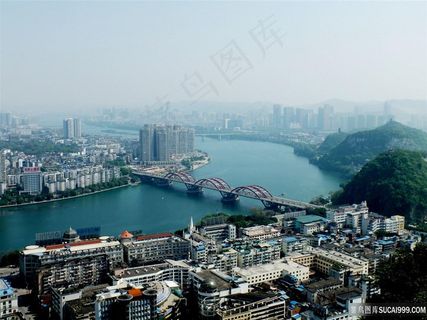 广西柳州城市风光