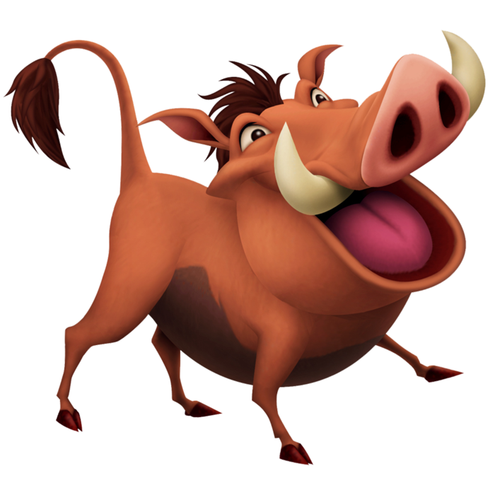 野猪卡通素材简笔