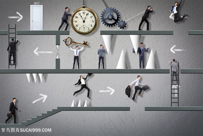 商务商业成功者