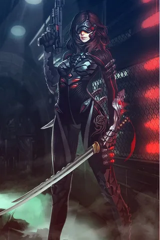 欧美科幻酷炫美女动漫图片