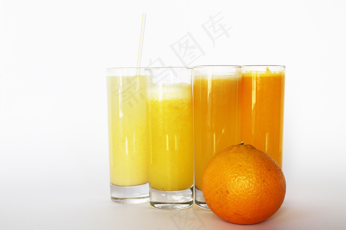 美味夏天清凉果汁饮品摄影照片