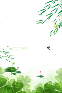 立春背景与边框设计创意设计