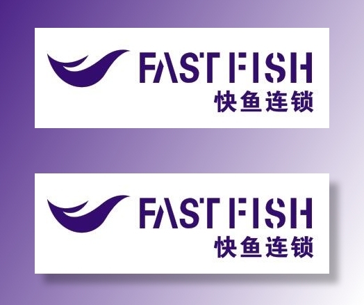 矢量快鱼logo