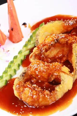 青芥烧汁鳕鱼 (2)