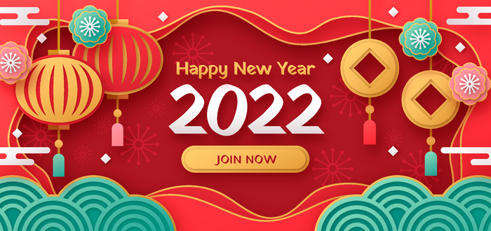 新年海报贺卡红包背景ai矢量模版下载