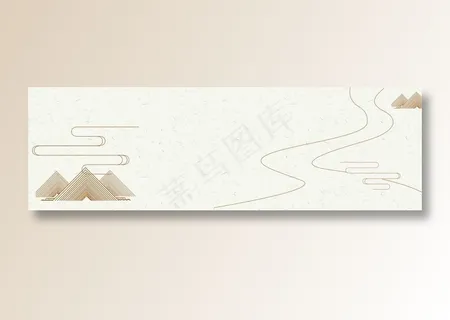 复古中国风古风国画背景素材