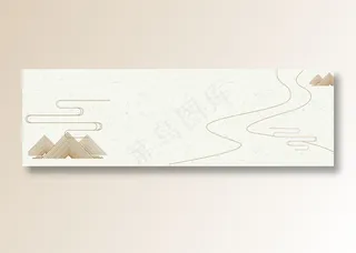 复古中国风古风国画背景素材