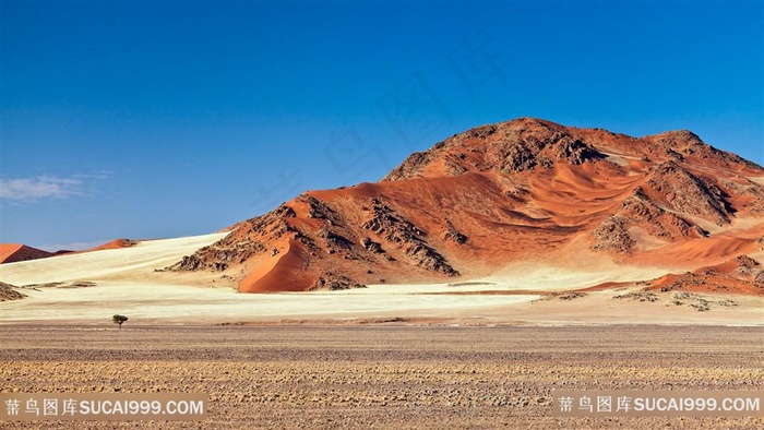 唯美沙漠戈壁风景画壁纸