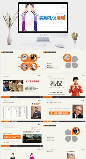 实用礼仪培训PPT课件预览图
