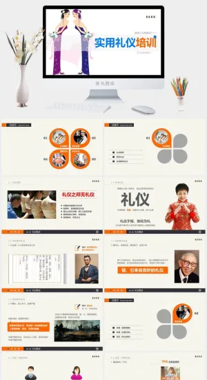 实用礼仪培训PPT课件预览图