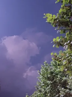 傍晚天空风景图