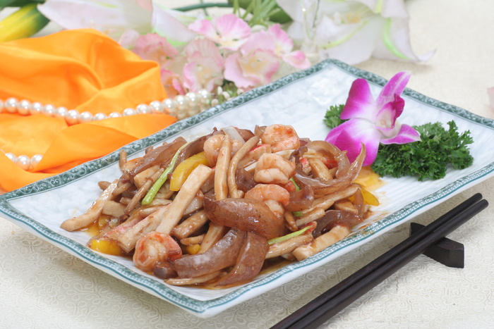 香菌爆海参