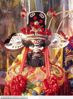 传统佛像-严肃的判官