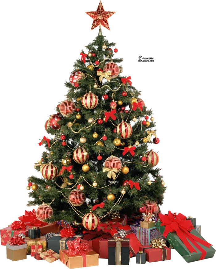 圣诞节平安夜圣诞树免扣素材圣诞元素