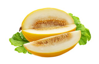 哈密瓜 (9)水果超市商品白底图免抠实物摄影png格式图片透明底