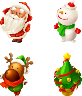 圣诞节元素高清PNG免抠图片