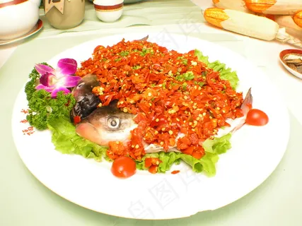 粤菜1359尖椒鱼头 粤菜1359尖椒鱼头