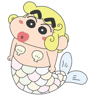 蜡笔小新可爱人物免扣素材